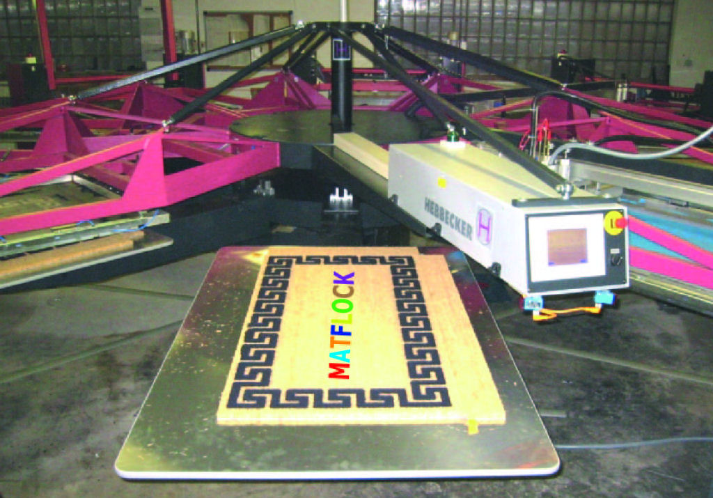 Flocking machine VERSAFLOCK-MAT